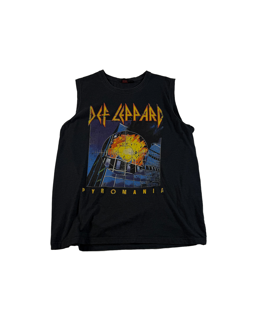 Def Leppard Pyromania Cut-Off T-Shirt