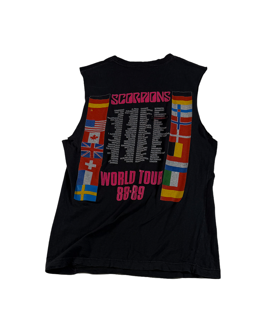 Scorpions Savage Amusement World Tour 88–89 Cut-Off T-Shirt